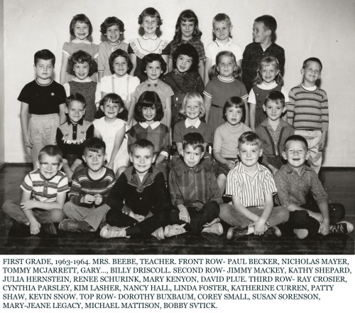 1963 1st grade.