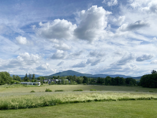 Mt. Anthony in Bennington as seen from Jennings Hall at Bennington College