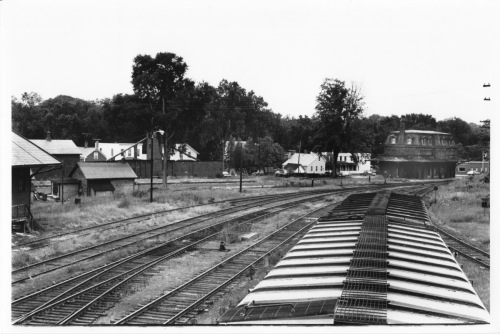 The North Bennington yard, 1971