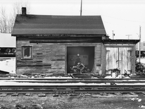 Speeder shed, 1971