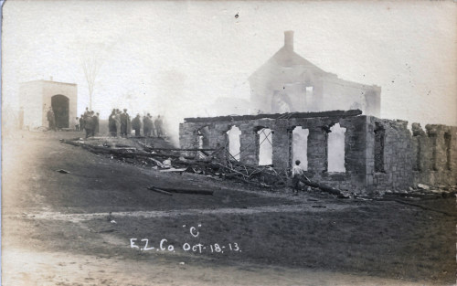 EZ Mill fire, Sage Street, 1913.
