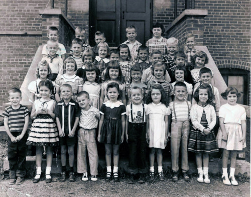 First grade, 1950s. 