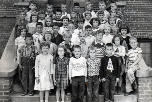Second grade, 1955.