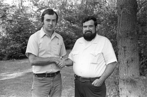 Steve Goodrich and Dennis McCathy, mid-1970s.
